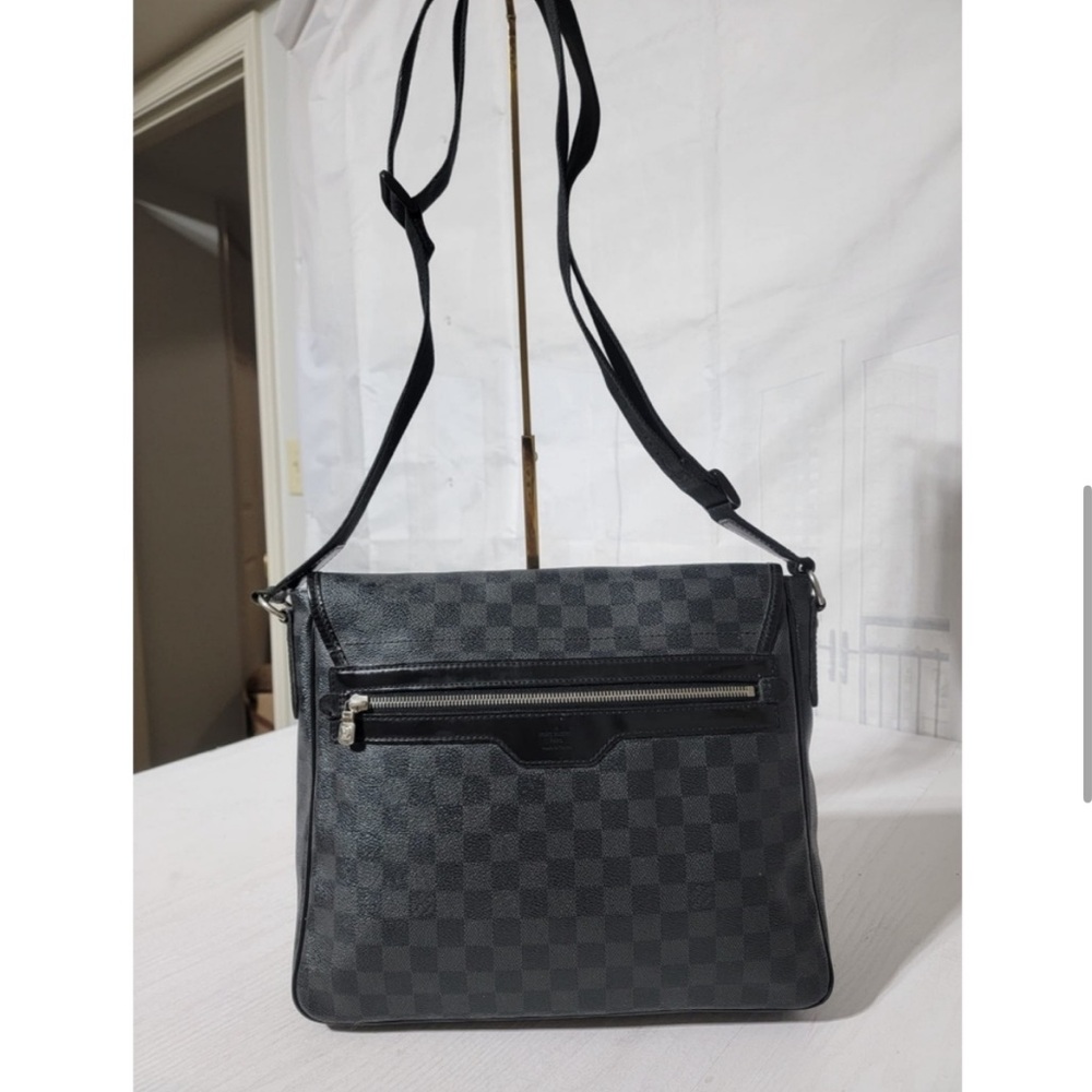 LOUIS VUITTON Renzo MM Messenger Bag Damier Graphite Unisex - Picture 6 of 12